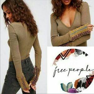 Free People Art School Cuff Thermal